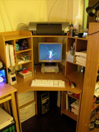 my small old desk